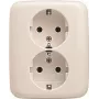 BUSCH JAEGER BJ 202 EUJ-214 202 EUJ-214 SCHUKO dubbel stopcontact