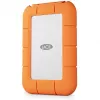 Externe SSD LaCie STND4000400 4 TB USB4 Gen 3x2 Thunderbolt USB Type-C, oranje/rvs