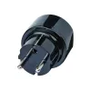brennenstuhl reisadapter - stopcontactadapter - zwart (1508480)