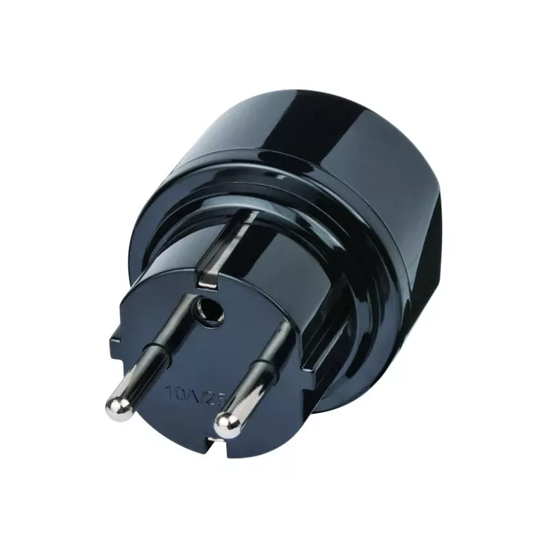 brennenstuhl reisadapter - stopcontactadapter - zwart (1508480)