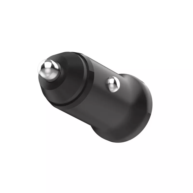 Autolader FIXED FIXCC20N-CU-BK — USB-C- en USB-A-aansluitingen, 20 W uitgangsvermogen, compacte auto-adapter