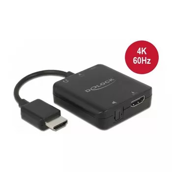 HDMI-audio-extractor DeLOCK 4K 60 Hz compact