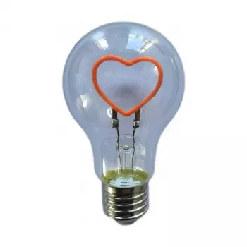 Synergy 21 LED-retrofit E27 deco bulb A60-heart