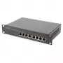 Switch DIGITUS 10 inch Gigabit Ethernet 8-poorts unmanaged - 8x Gigabit RJ45, rackmonteerbaar