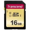 Flashgeheugen Transcend 16GB SDHC UHS-I 500S