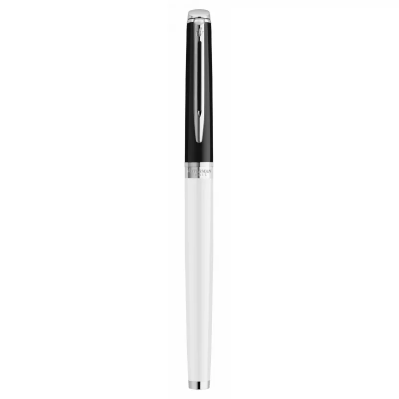 Vulpen Waterman Hémisphère Colour Blocking zwart wit lak