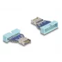 DeLOCK USB-adapter pinheader mannelijk naar interne USB Type-E Key A mannelijk 10 Gbit/s