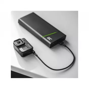 USB-kabel Green Cell KABGC22 USB 2.0 1,2 m USB-A USB-C zwart