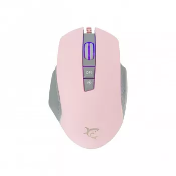 Gaming-muis White Shark GARETH roze USB Type-A