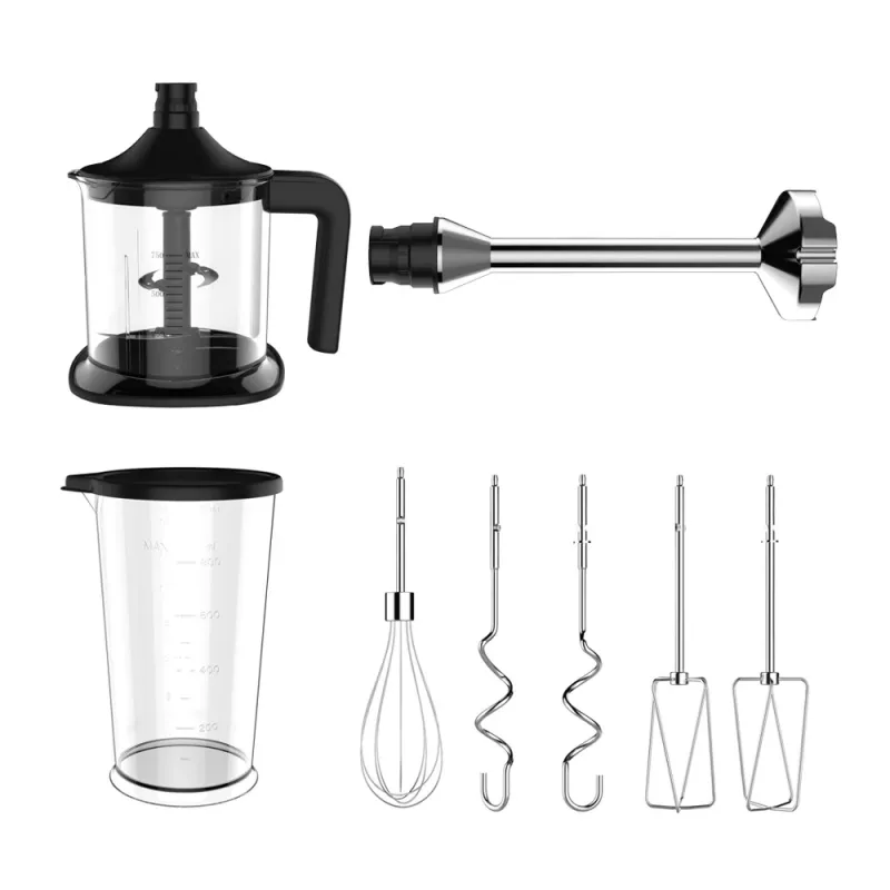 Gastroback 40983 Design Handmixer Pro handmixer, zwart/zilver