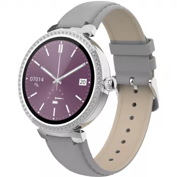 Denver SWC-342GR 3,05 cm (1,2 inch) IPS digitaal 240 x 240 pixel touchscreen zilver
