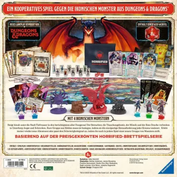 Horrified Dungeons & Dragons, bordspel