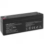 Verzegelde AGM-accu QOLTEC 12V 2,3Ah voor UPS- en back-upsystemen, max. ontlading 34,5A