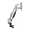 SilverStone SST-ARM22SC dual-monitorhouder - zilver