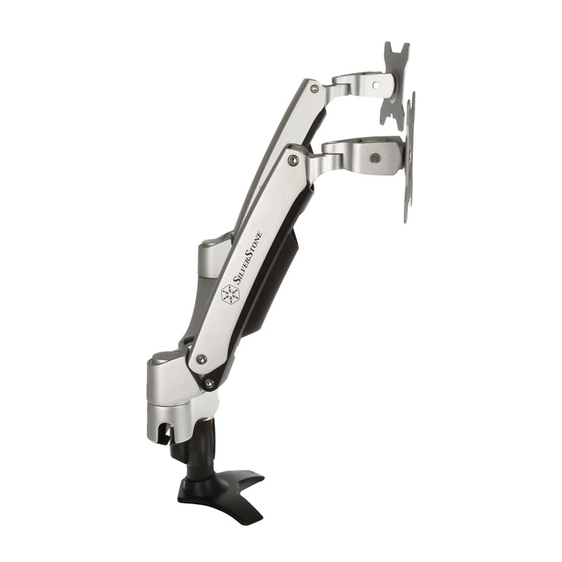 SilverStone SST-ARM22SC dual-monitorhouder - zilver