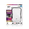 Externe HDD Silicon Power Armor A30 1TB USB 3.2 Gen 1, 2,5 inch HDD, wit, USB Type-A