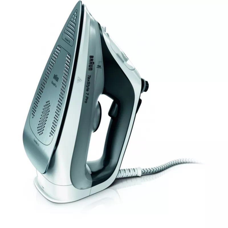 Braun TexStyle 7 Pro SI7149WB droog- en stoomstrijkijzer EloxalPlus strijkzool 2900 W zwart, wit