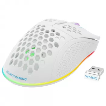 Gaming-muis Deltaco GAM-120-W RF draadloos USB Type-C