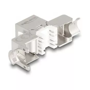 DeLOCK keystone-module RJ45-bus naar LSA Cat.6A slank gereedschapsloos