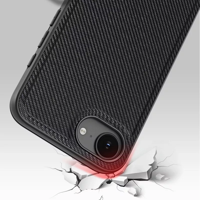 Hoesje Nevox 2499 telefoonhoesje zwart voor iPhone 16e 15,5 cm