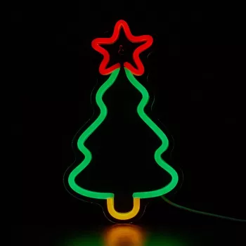 Kunstkerstboom MANTA SNL106MT met neonlichten