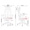 Ergonomische premium stoel Ergo Officer ER-414