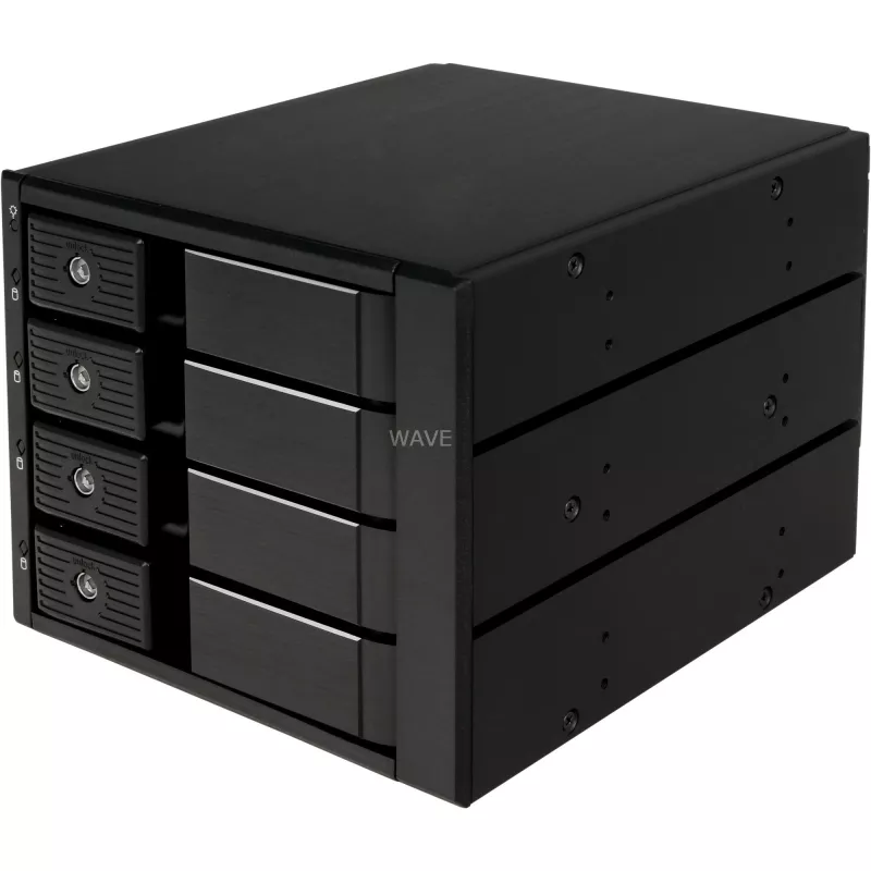 SilverStone SST-FS304-12G externe 3,5-inch behuizing, 4-bay – zwart