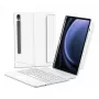Folio-hoes met Bluetooth-toetsenbord Inateck N0064 voor Samsung Galaxy Tab S10 FE/S9 FE/S9 27,9 cm (11 inch) QWERTZ, 2 standmodi, 500 mAh