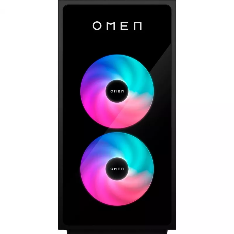 HP OMEN 35L GT16-1296ng game-pc AMD Ryzen 9 9900X3D, 32 GB DDR5 RAM, 1 TB SSD, GeForce RTX 5070 Ti, zonder besturingssysteem, zwart
