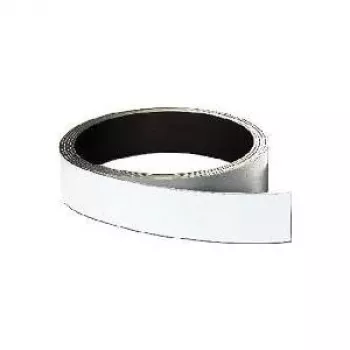 Magneetband Franken LS40 40 mm x 10 m, 0,8 mm dik, wit