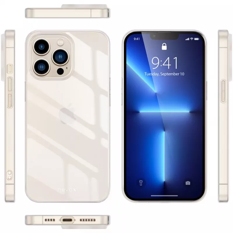 StyleShell Flex, telefoonhoesje transparant, iPhone 16 Pro Max
