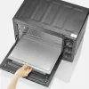 SEVERIN TO 2075 mini-oven — 30 l inhoud, 1600 W, vrijstaand, zwart, grillfunctie