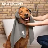 Handdoek VILEDA Pet Wipes 172650 450x700 mm, polyester, machinewasbaar, grijs