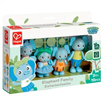 Hape olifantenfamilie speelfiguur