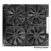 Radiator-splitter Watercool MO-RA X-Splitter voor Noctua NF-A20-ventilatoren