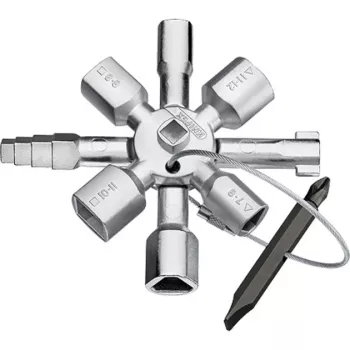 Knipex 00 11 01 universele sleutel voor schakelkasten