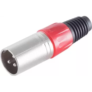 Microfoon ShiverPeaks S/CONN maximale connectiviteit XLR-stekker rood 55002-R