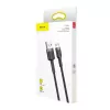 Baseus Cafule 2.4A 1m Micro-USB-kabel (grijs/zwart)