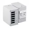 Elektrische behuizing EFB Elektronik 53705.1V3 grijs breedte 61 mm diepte 113 mm hoogte 115 mm