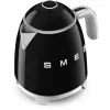 SMEG waterkoker (KLF05BLEU) mini 0,8L zwart