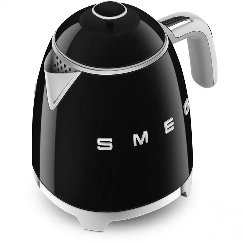 SMEG waterkoker (KLF05BLEU) mini 0,8L zwart