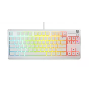 Toetsenbord SteelSeries Apex 3 TKL US, wit