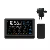 Manta MTO200B Windy Smart weerstation met buitensensor, Wi-Fi, zwart