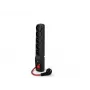 ACAR F5 POWER stekkerdoos zwart 5 AC-stopcontacten 230 V 5 m