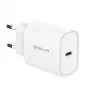 Wandlader Tellur TLL151421 20W USB-C PD snelladen voor telefoons en tablets