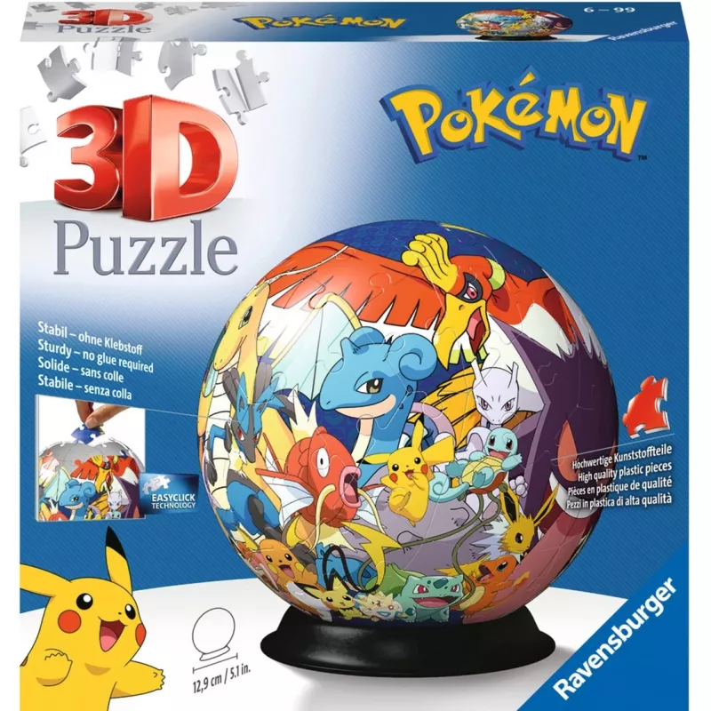 Ravensburger Pokémon 3D-puzzel 72 st. cartoons