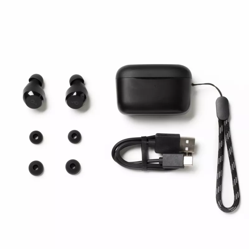 Draadloze in-ear-headset Anker A25i — Bluetooth, intra-auraal, zwart