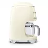 Smeg 50's Style DCF02CREU koffiezetapparaat 1,25 liter crème