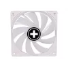 120-mm-behuizingsventilator XILENCE Performance A+ XF064 met fluïdumdynamisch lager, 500–1500 tpm, wit
