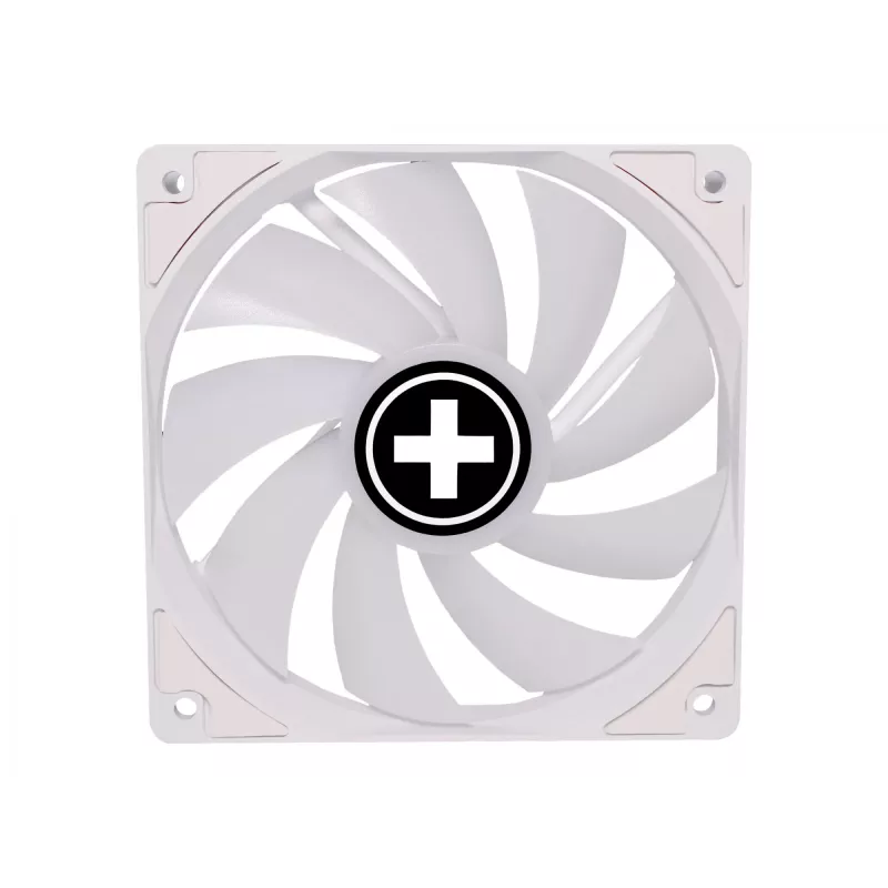 120-mm-behuizingsventilator XILENCE Performance A+ XF064 met fluïdumdynamisch lager, 500–1500 tpm, wit